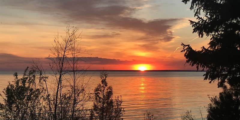 Camper submitted image from Welcker's Point Campground — Peninsula State Park