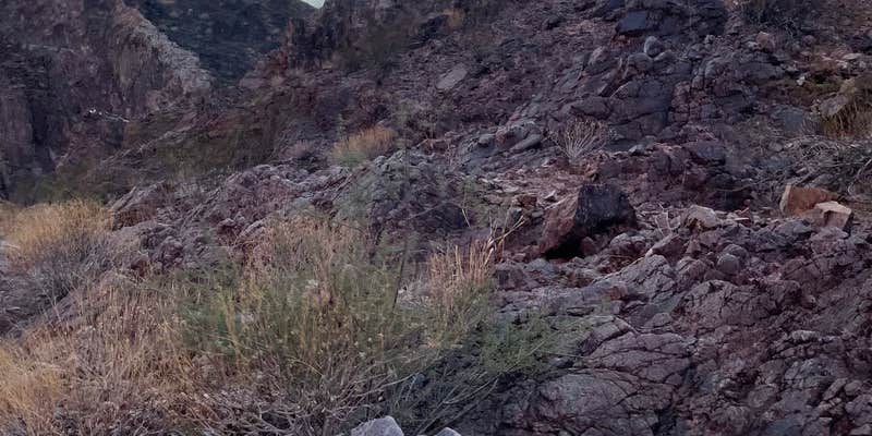 Camper submitted image from Emerald Cave Dispersed — Lake Mead National Recreation Area