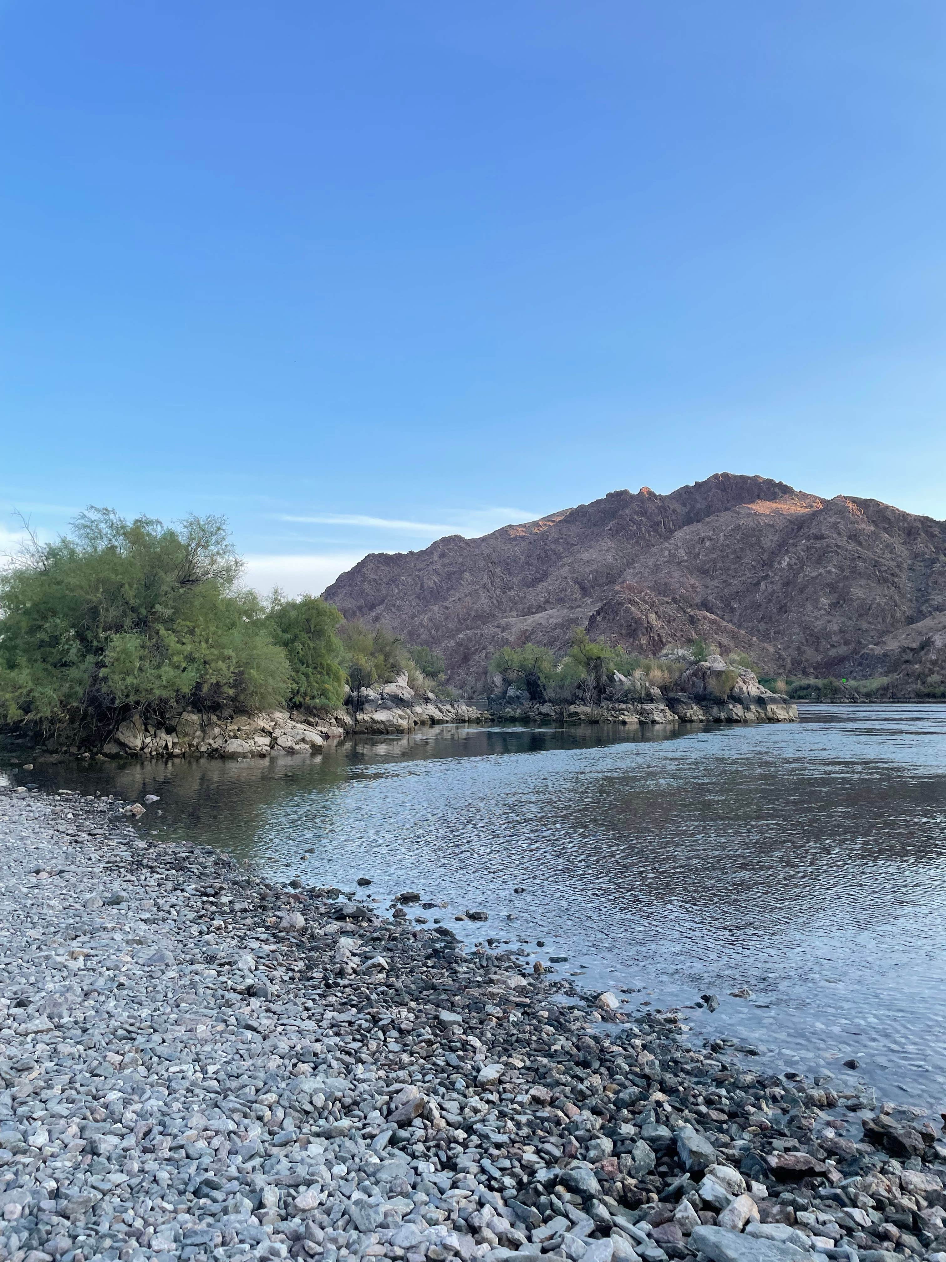 Lauren D.'s photo of a dispersed camping area at Emerald Cave Dispersed — Lake Mead National Recreation Area near Lake Mead National Recreation Area