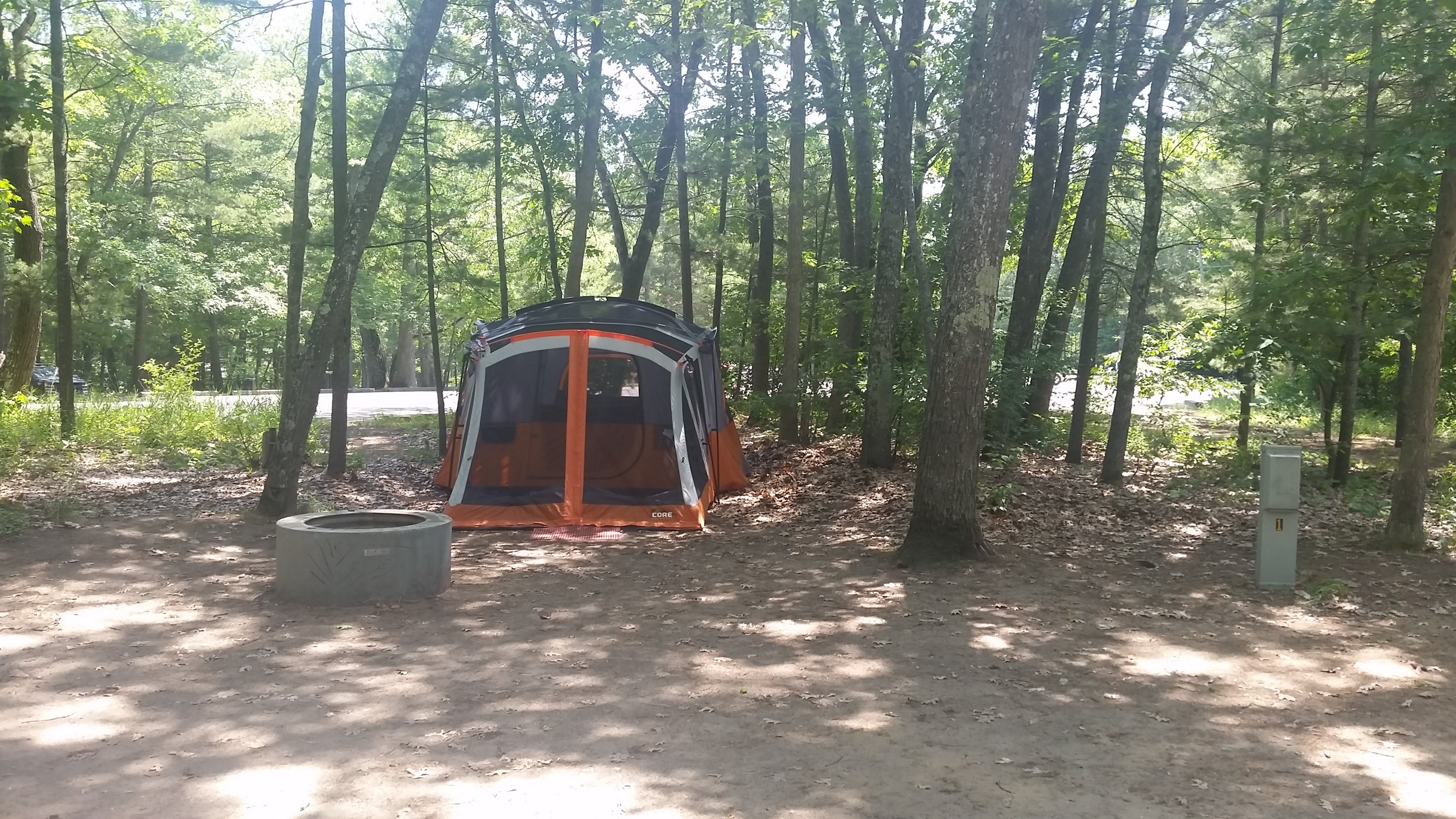 Camper submitted image from Green Lake Rustic South — Interlochen State Park - 5