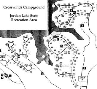 Camper-submitted photo from Crosswinds Campground — Jordan Lake State Recreation Area
