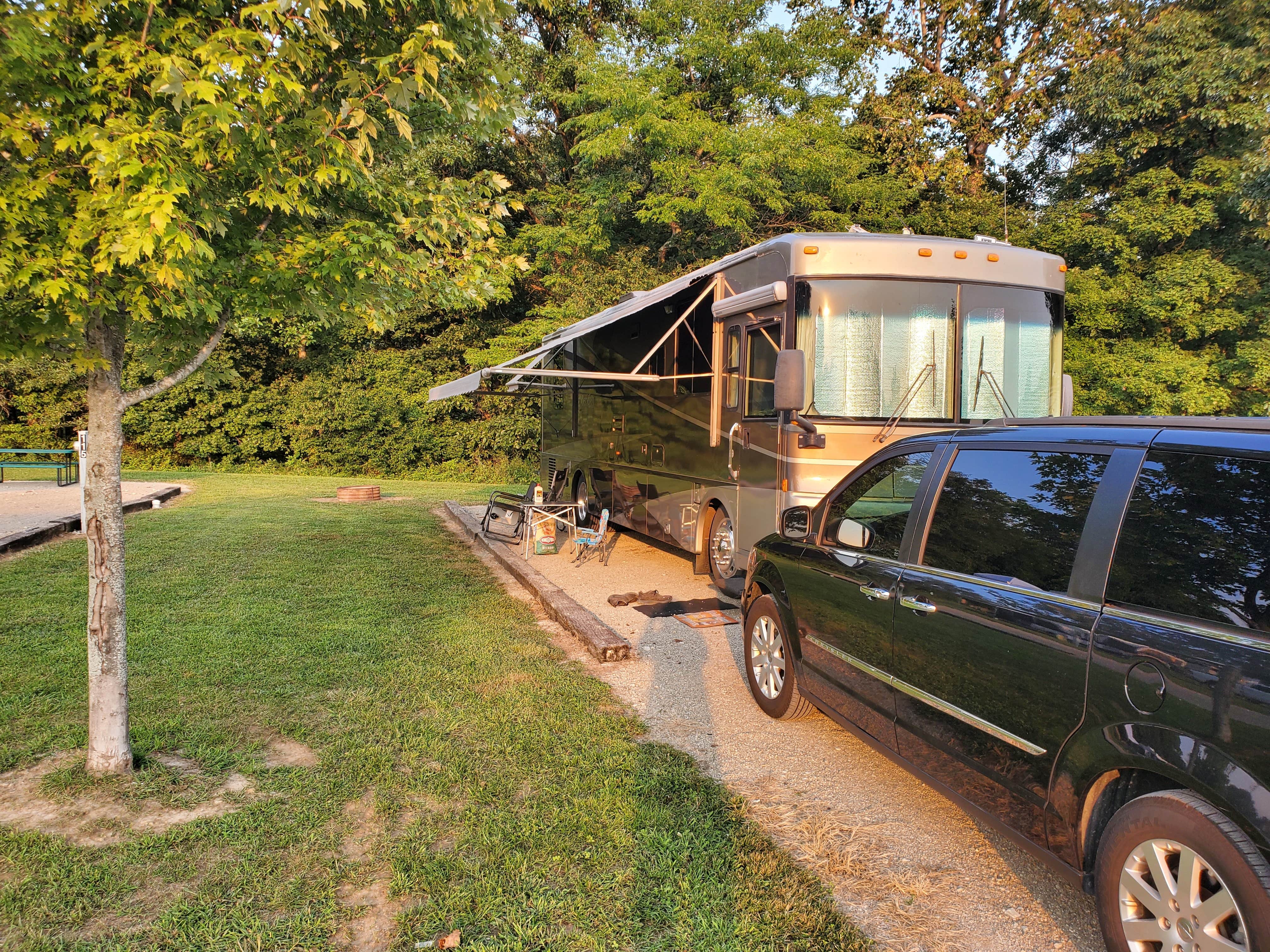 Chasing the S.'s photo of rv camping at Big Creek RV Park near Ellington, MO