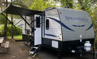Ryan S.'s photo of rv camping at Devils Lake Campground - Deschutes National Forest near Deschutes National Forest