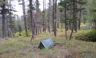 Camping near Black Sandy State Park Campground: Refrigerator Canyon Back Country Camp Site, Helena National Forest, Montana