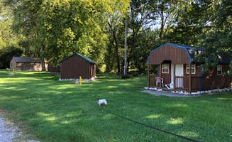 Gedy M.'s photo of a cabin at Sugar Creek Campground and Canoe Rental LLC near Rockville, IN