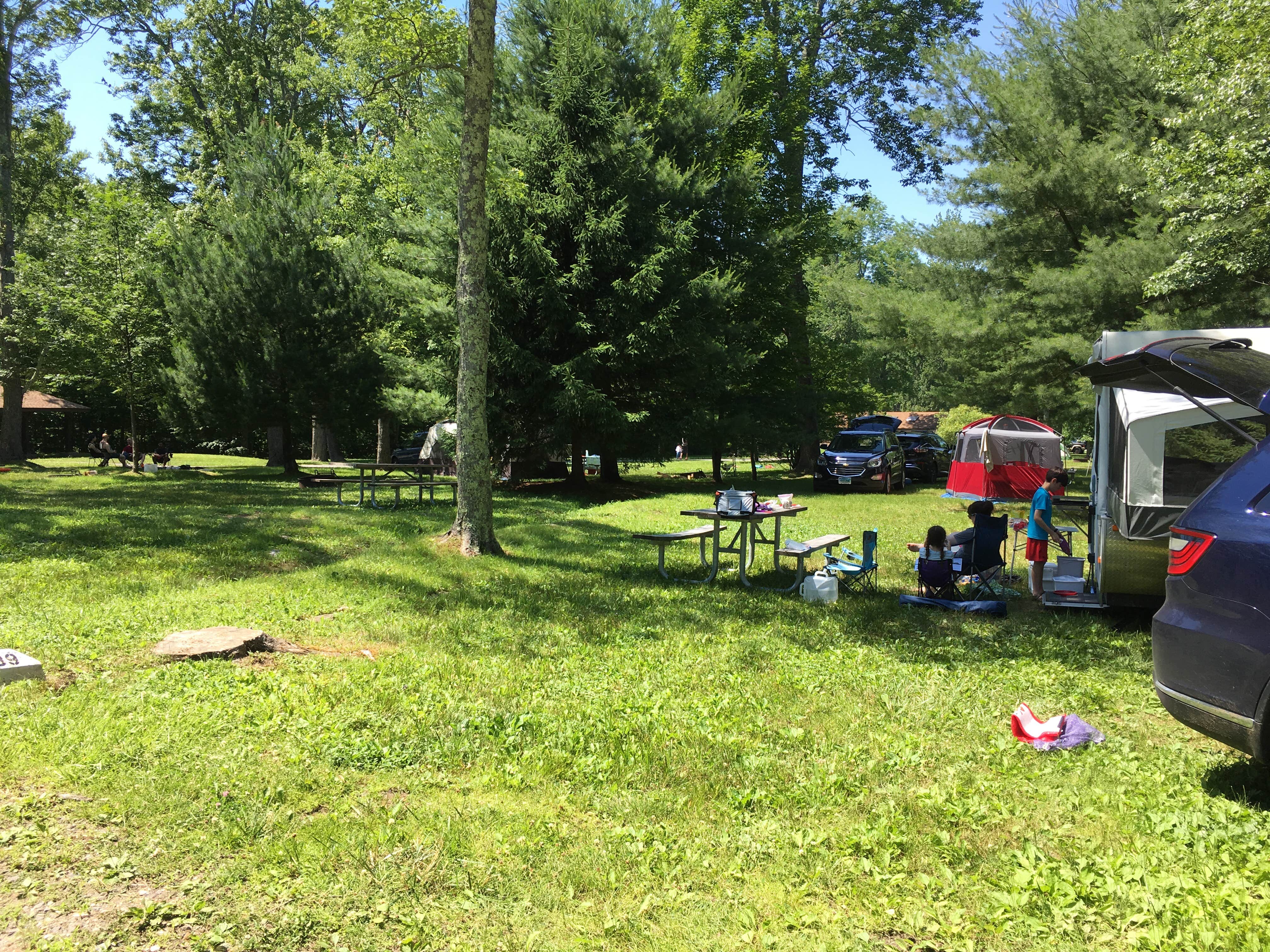 Thomas M.'s photo at Lake Waramaug State Park Campground near Washington Depot, CT