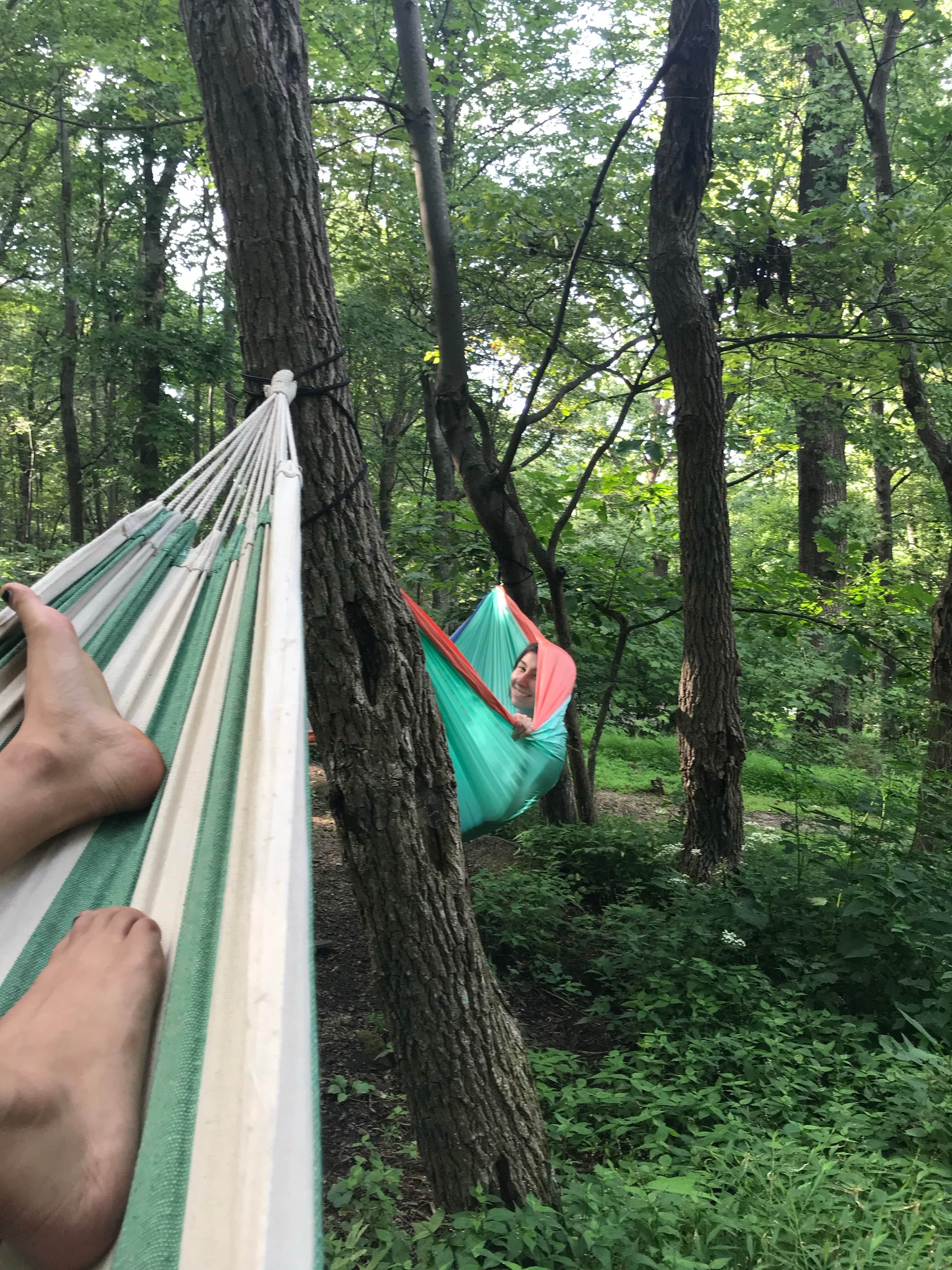 Aakansha J.'s photo of tent camping at Swains Lock Hbo Campsite near Edgewater, MD