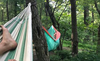 Aakansha J.'s photo of tent camping at Swains Lock Hbo Campsite near Frederick, MD