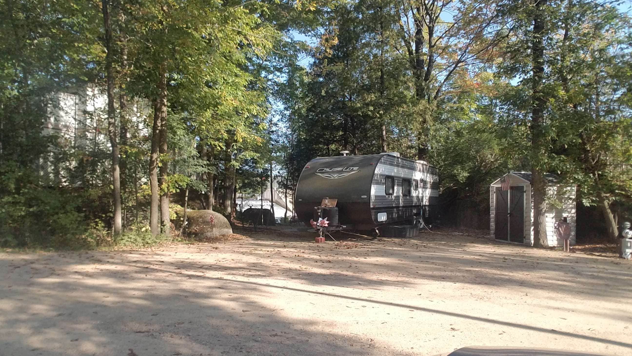 David K.'s photo of rv camping at Tilleda Falls Campground near Merrill, WI