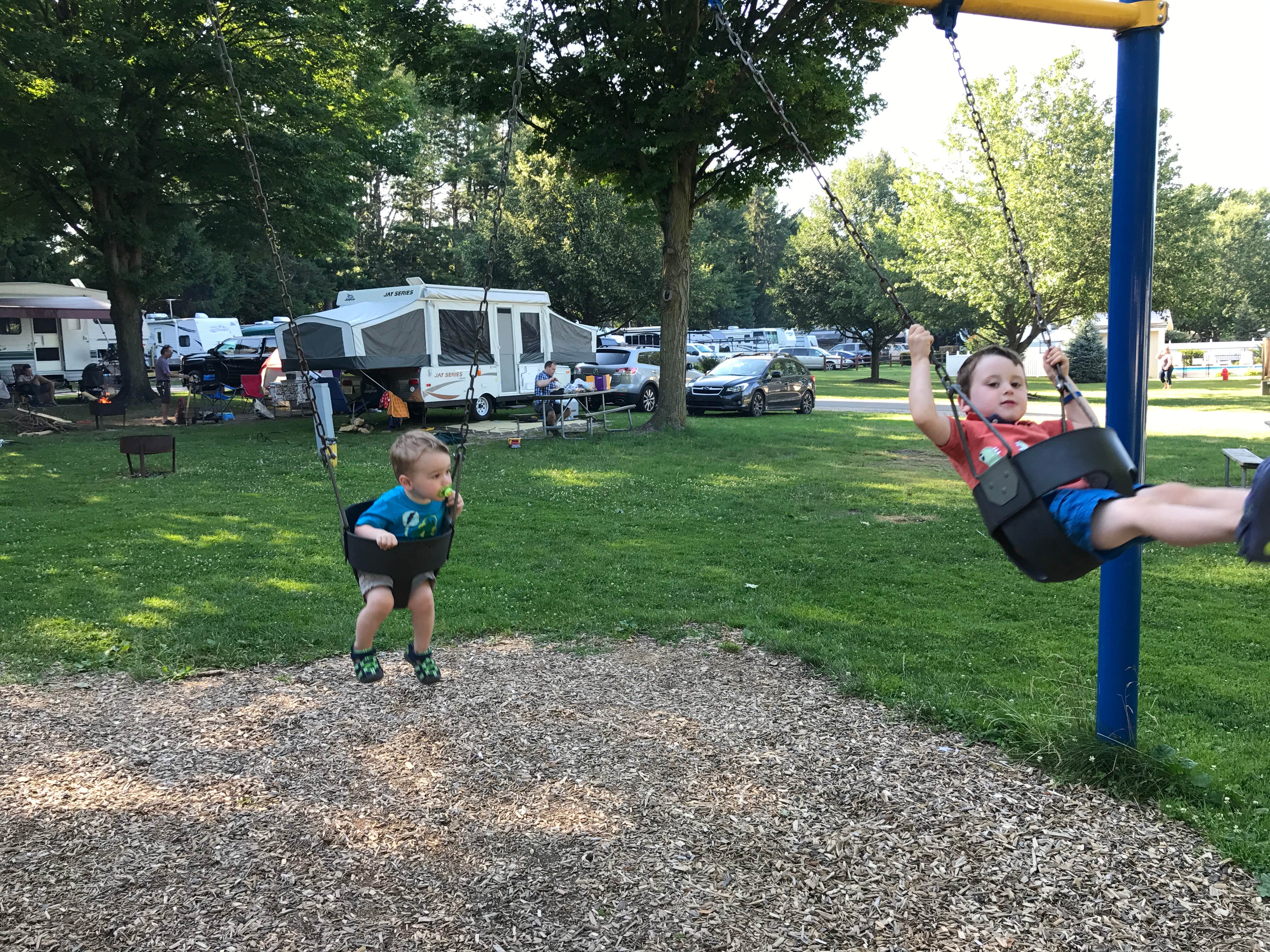 Andrea B.'s photo at Woodchip Campground near Caledonia, MI