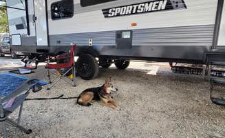 Tyler's photo of camping with pets at Yogi Bear's Jellystone Park™ Camp-Resort: Canyon Lake near Canyon Lake, TX