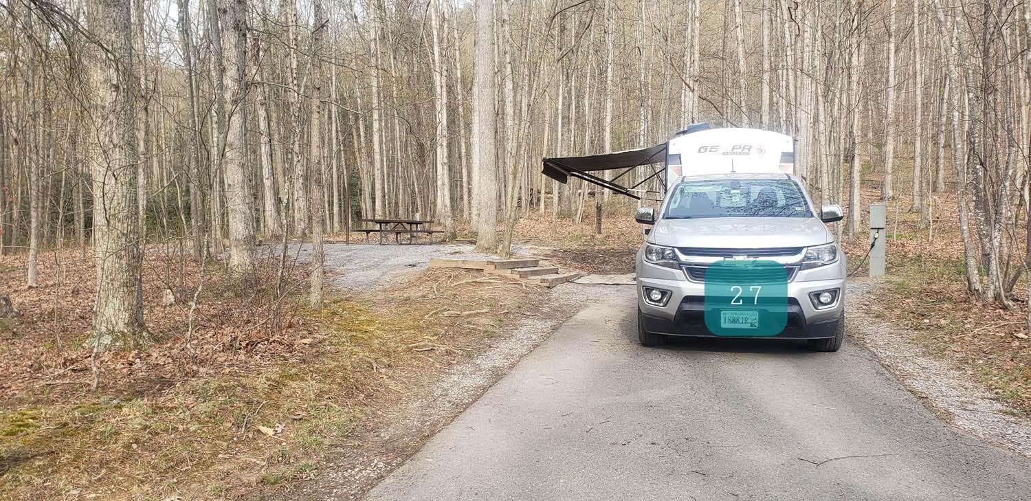 Jean C.'s photo of rv camping at Seneca Shadows near Davis, WV