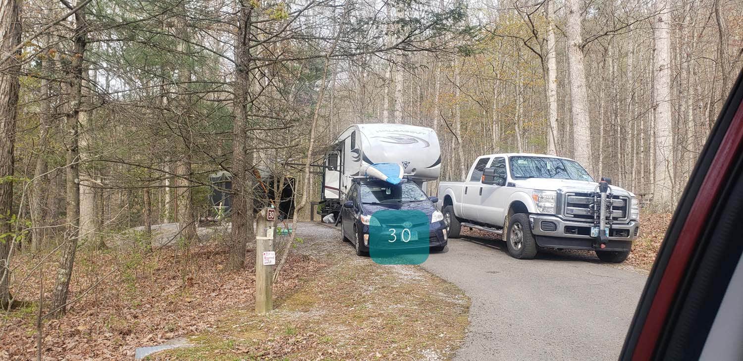Jean C.'s photo of rv camping at Seneca Shadows near Circleville, WV