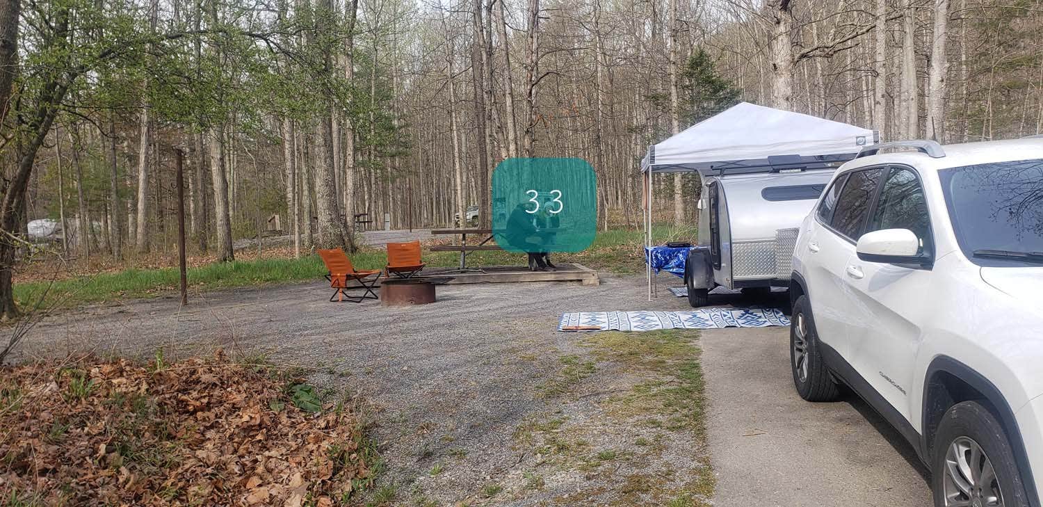 Jean C.'s photo of rv camping at Seneca Shadows near Blue Grass, VA