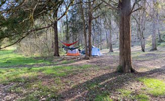 Asher K.'s photo at Walls of Jericho - Clark Cemetery Backcountry Campsite near Belvidere, TN