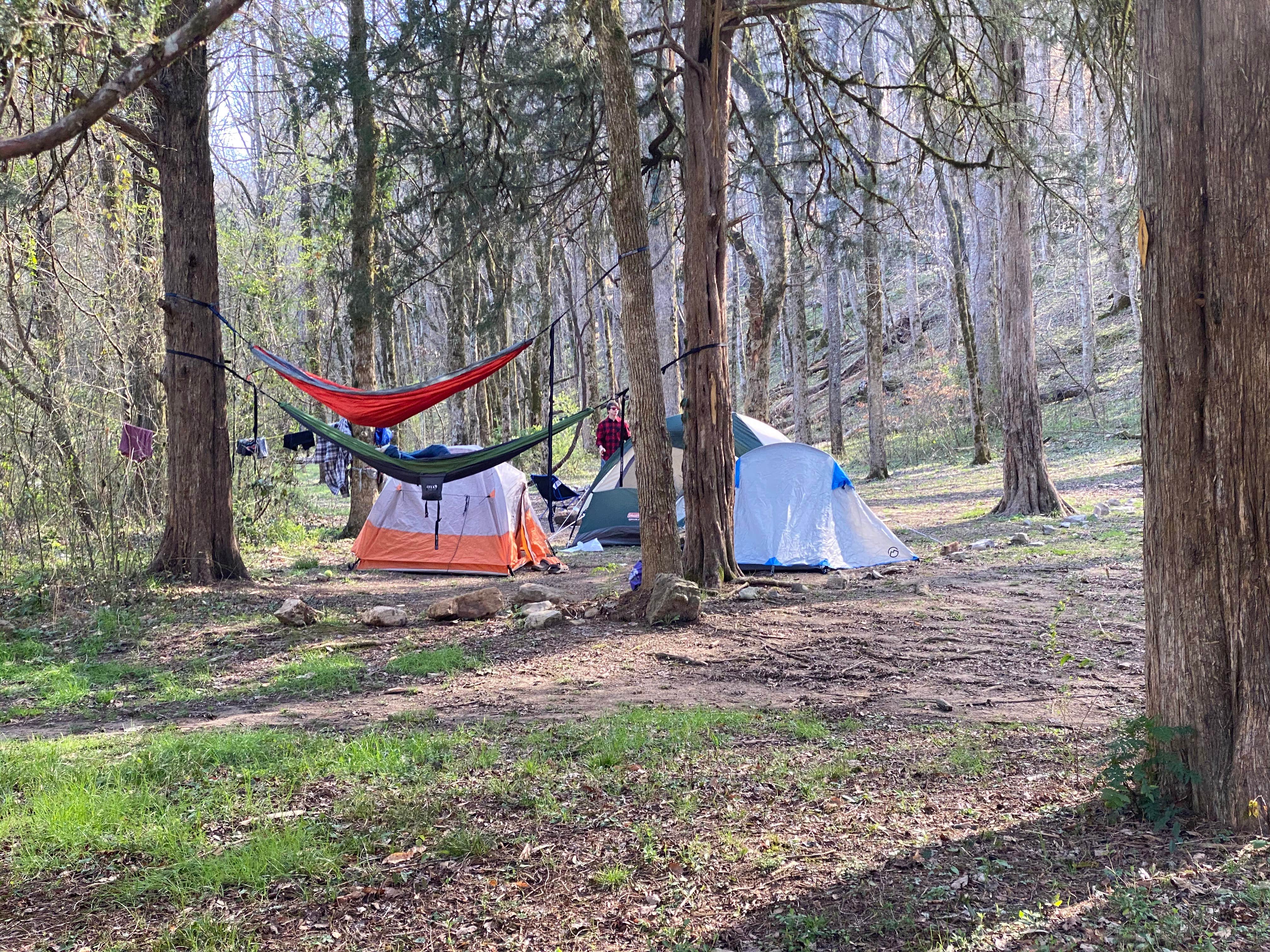 Asher K.'s photo at Walls of Jericho - Clark Cemetery Backcountry Campsite near Hollywood, AL