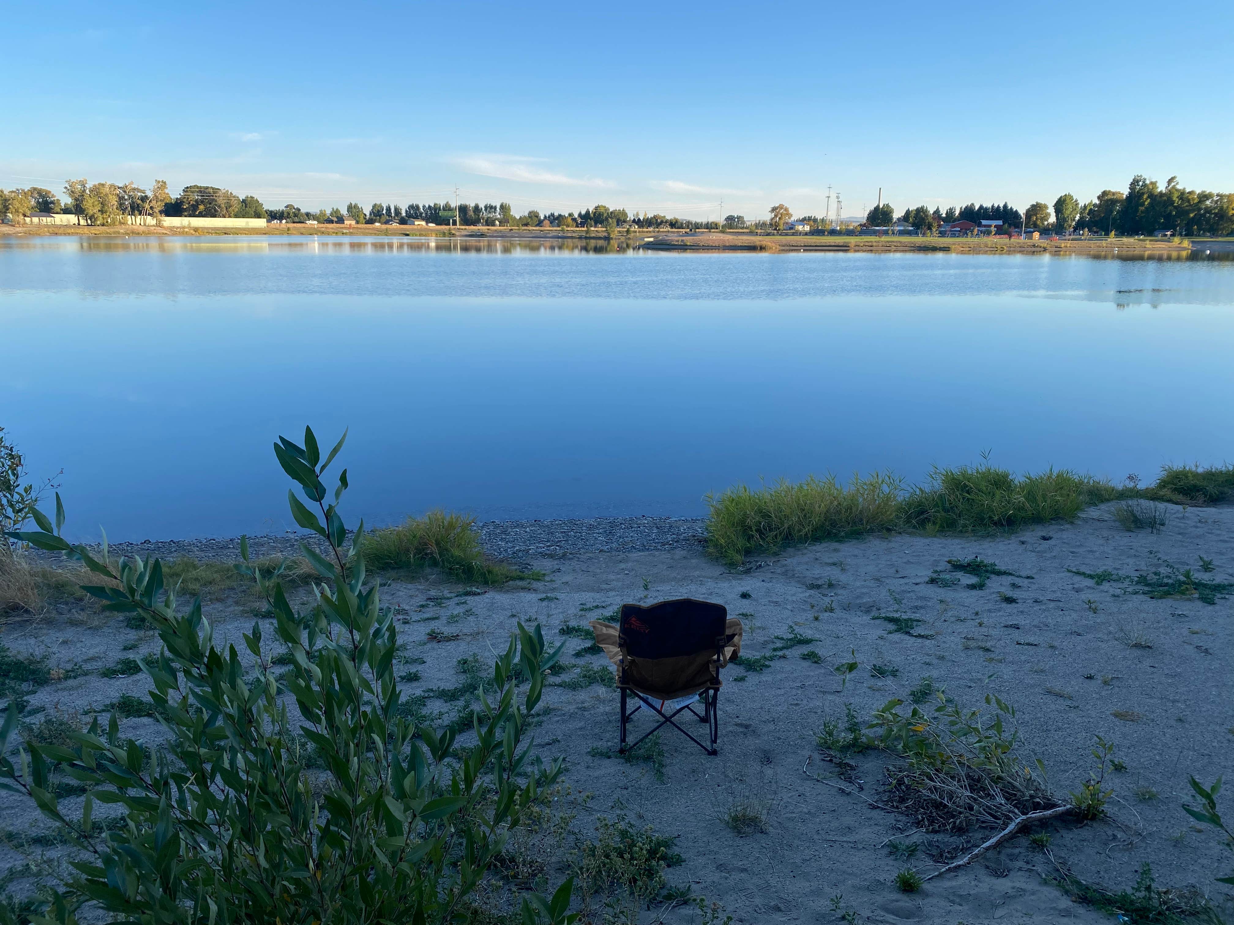 Camper-submitted photo at Jefferson County Lake near Rigby, ID