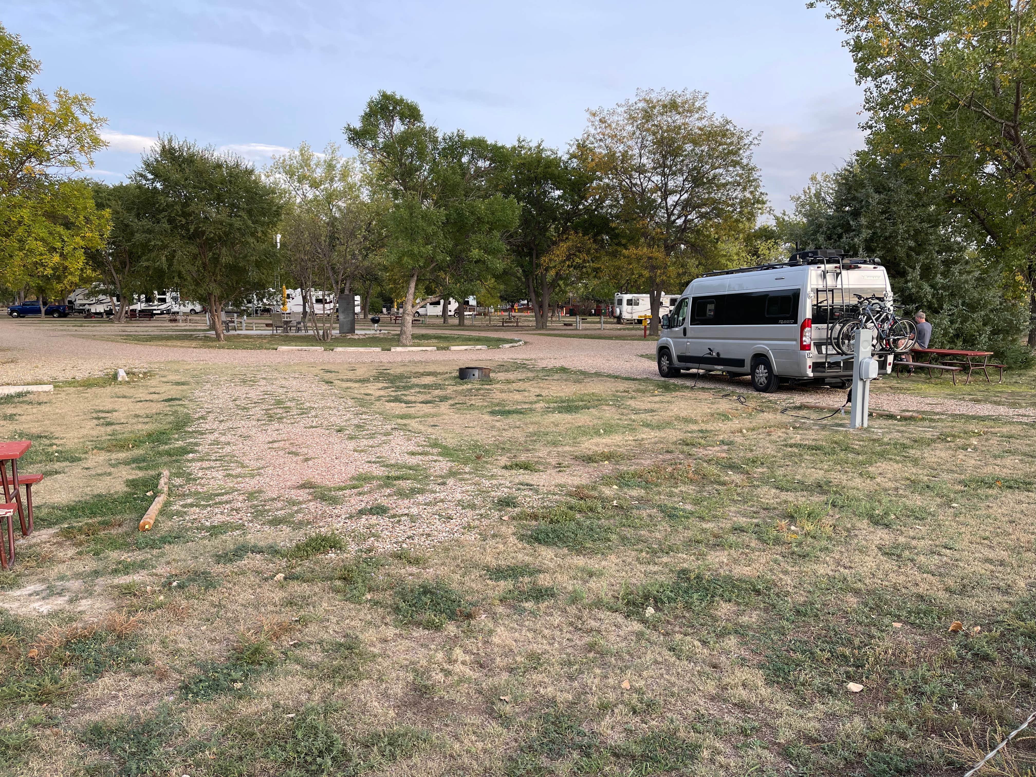 lisa C.'s photo of rv camping at Badlands / White River KOA near Interior, SD