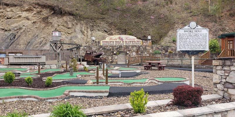 Camper submitted image from Smoke Hole Caverns and Log Cabin/RV Resort