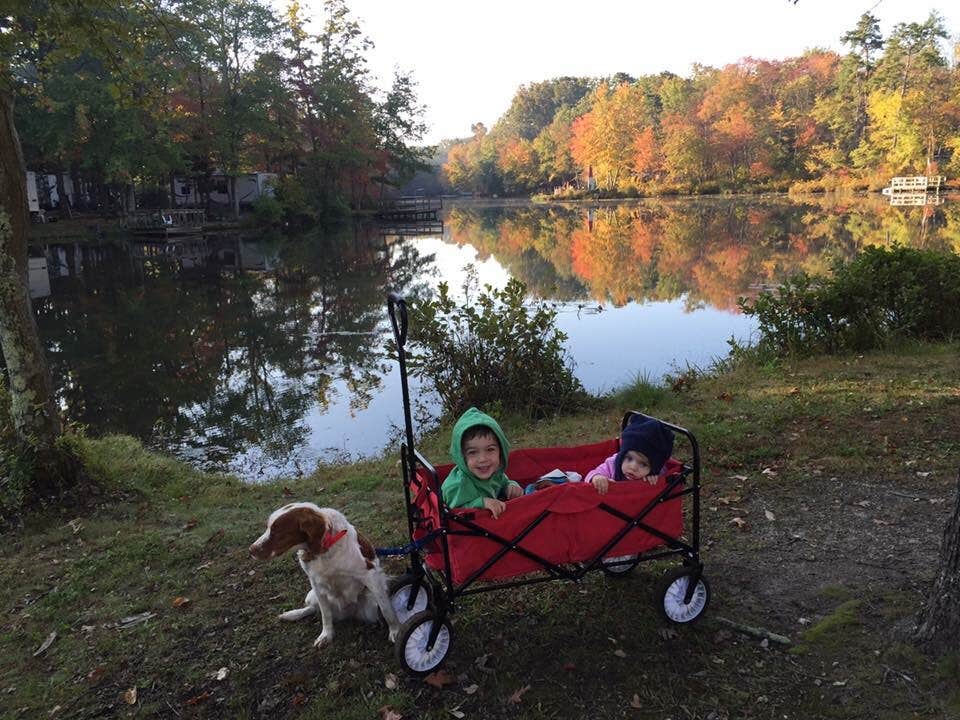Camper-submitted photo at Timberland Lake Campground near Wall, NJ