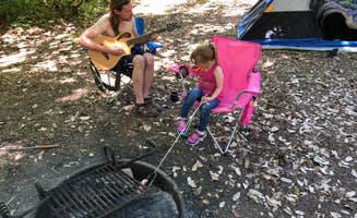 Sarah K.'s photo of tent camping at Daphne Grove near Langlois, OR
