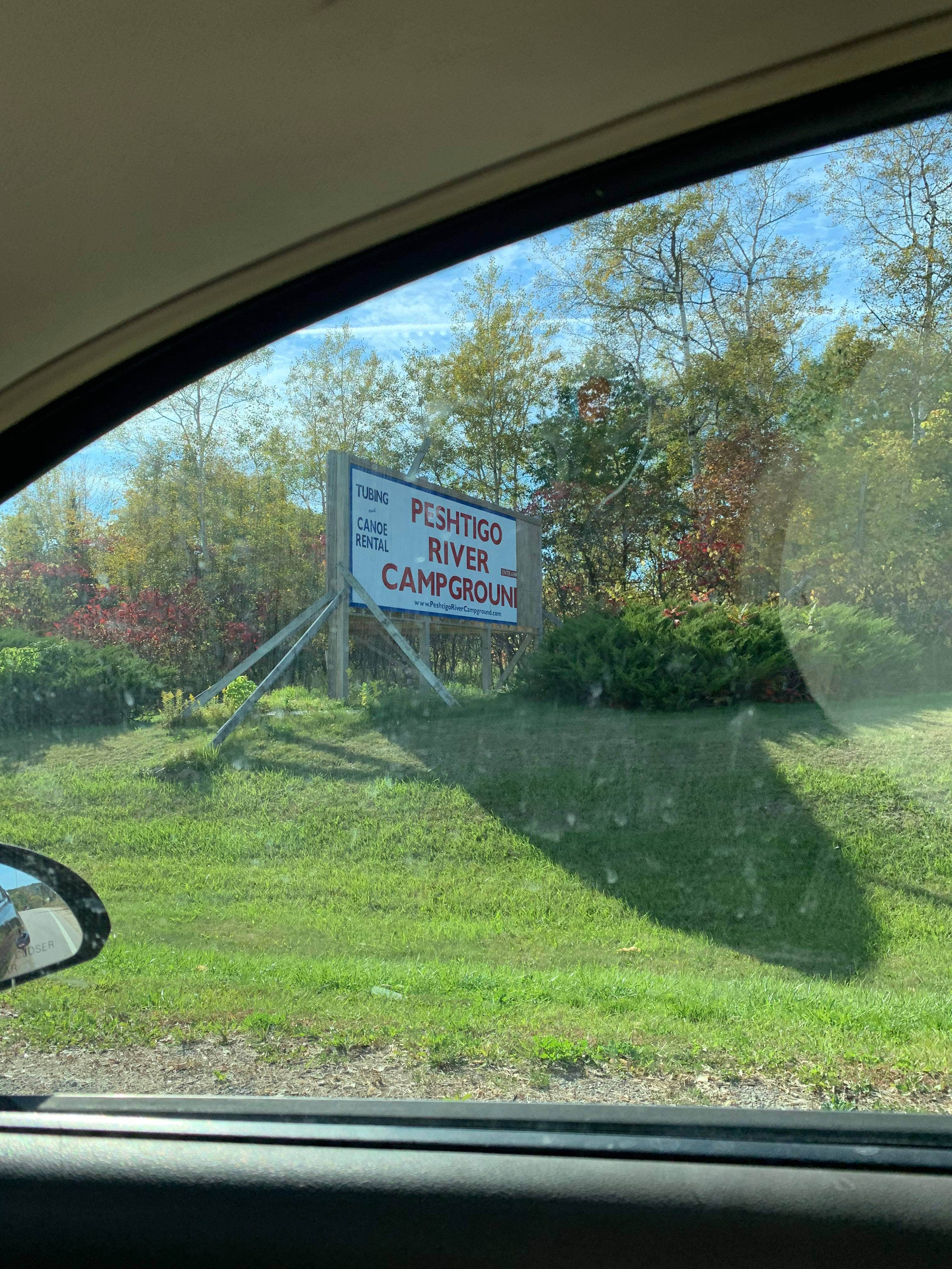 Camper-submitted photo at Peshtigo River Campground near Amberg, WI