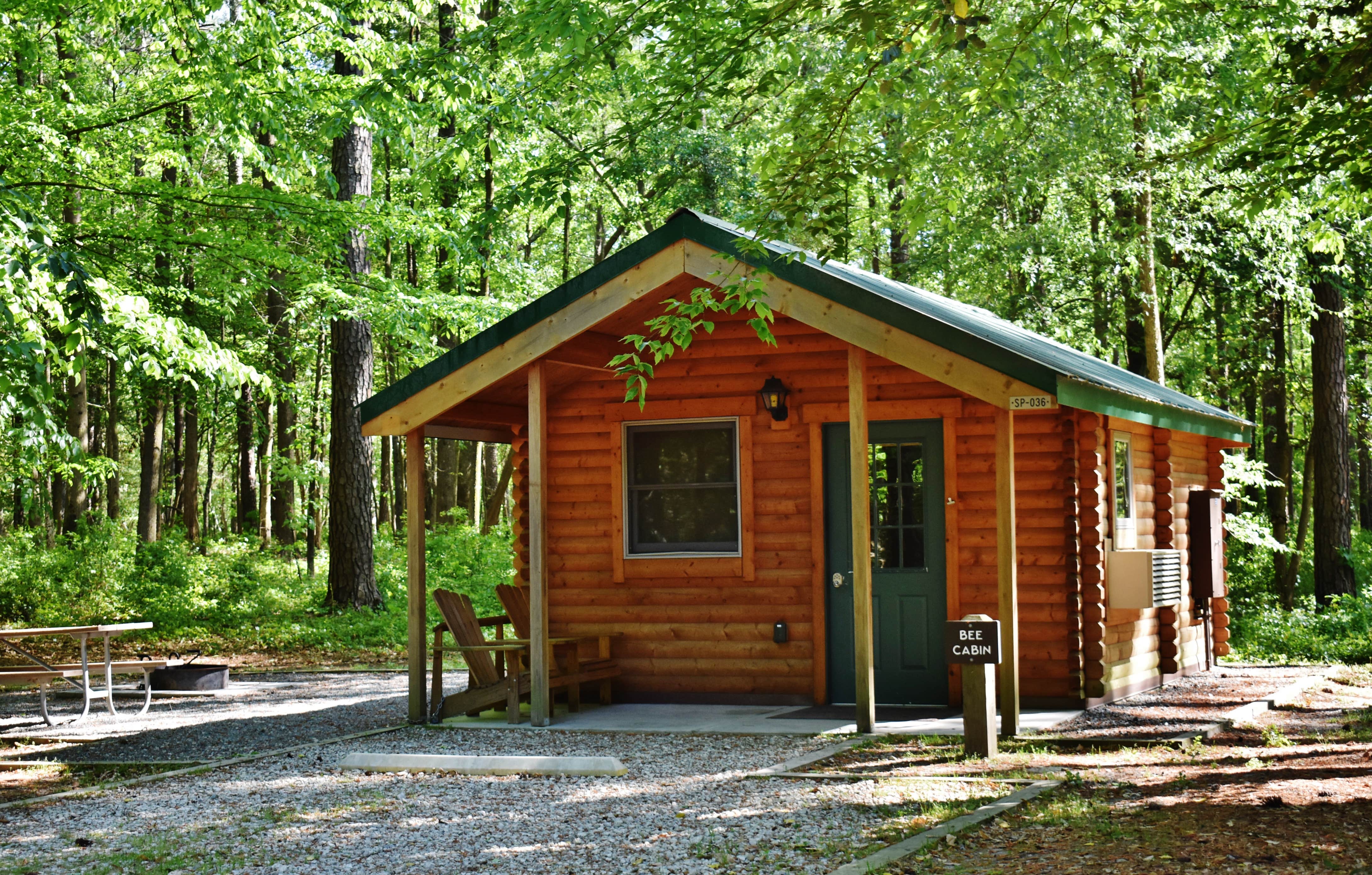 Myron C.'s photo of a cabin at Cliffs of the Neuse State Park Campground near Bridgeton, NC