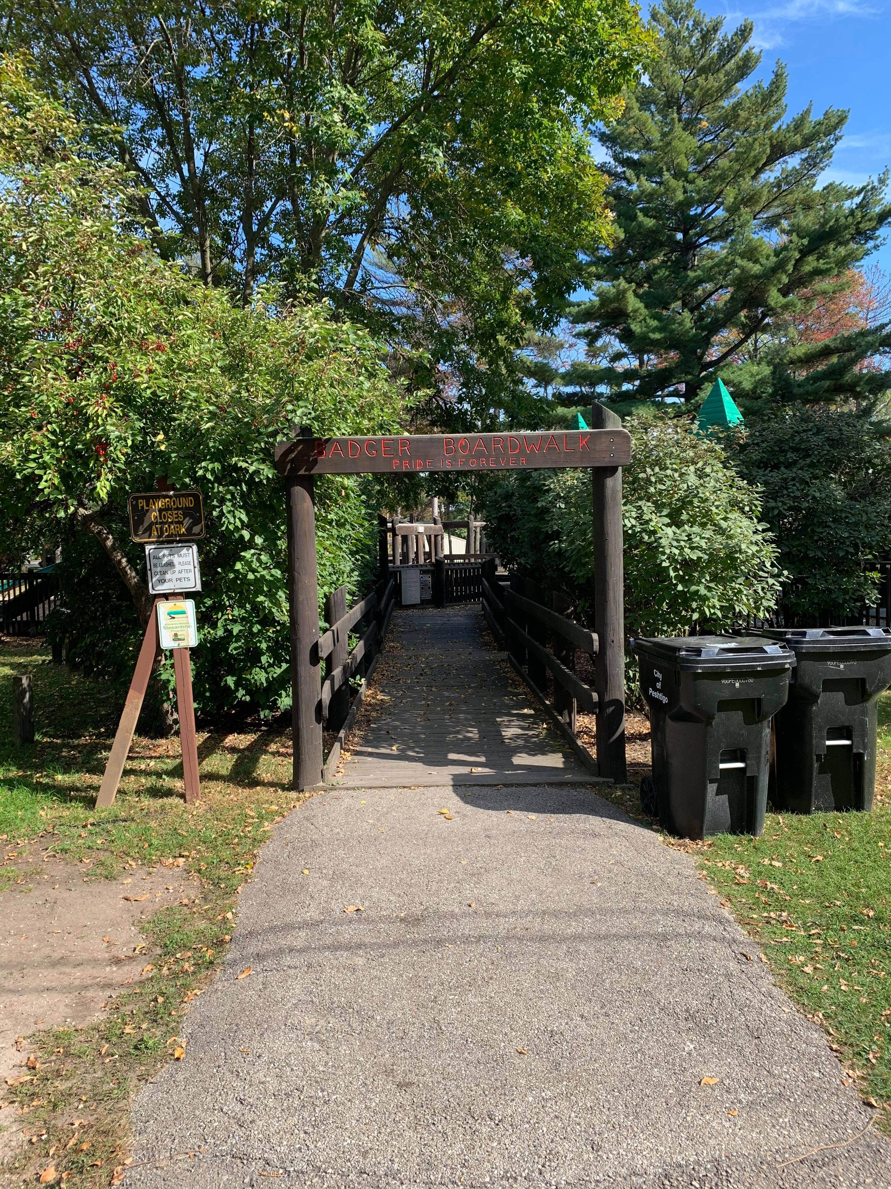 Camper-submitted photo at Peshtigo Badger Park Campground near Stephenson, MI