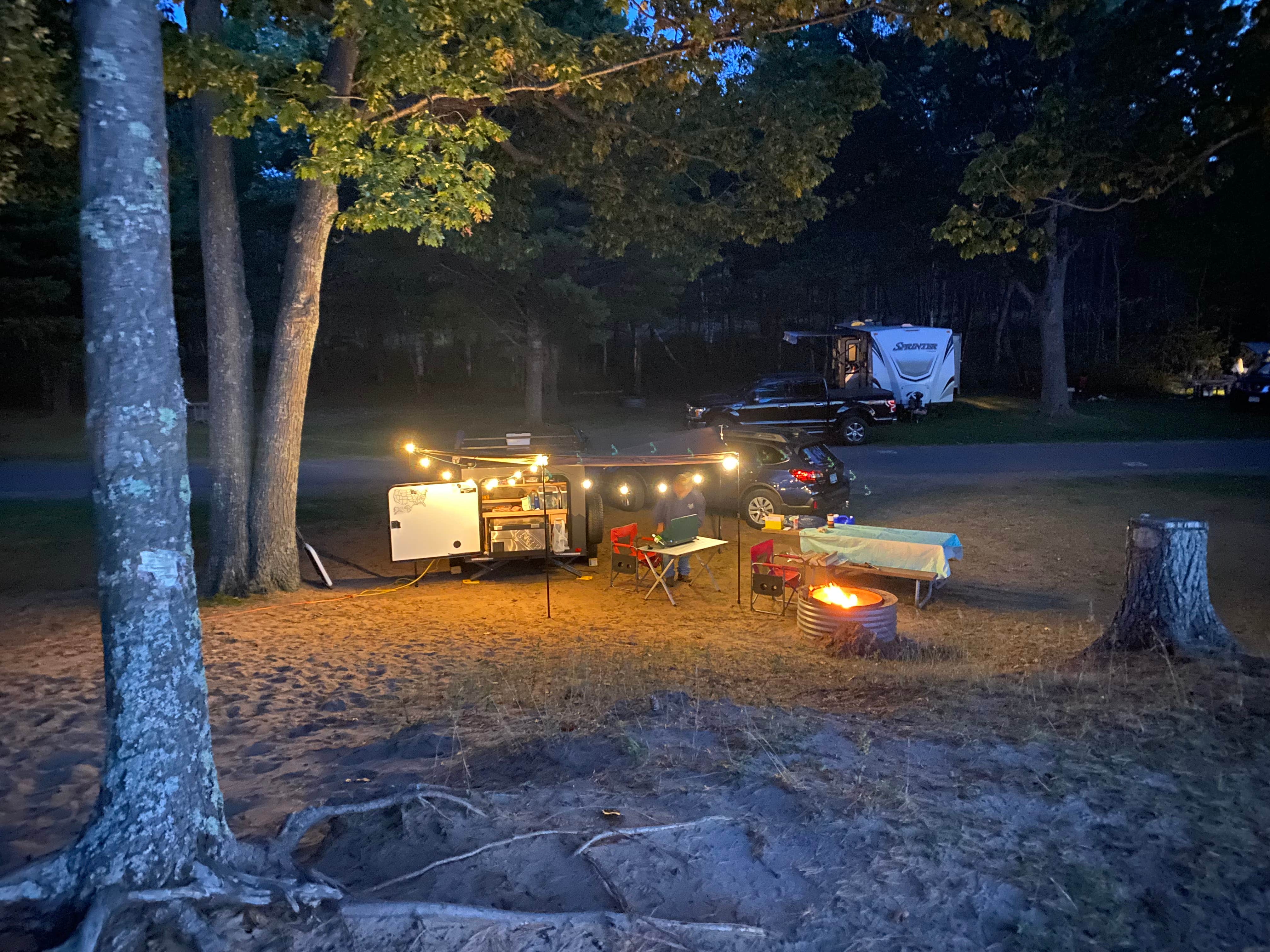 Stacey N.'s photo at McLain State Park Campground near Copper Harbor, MI