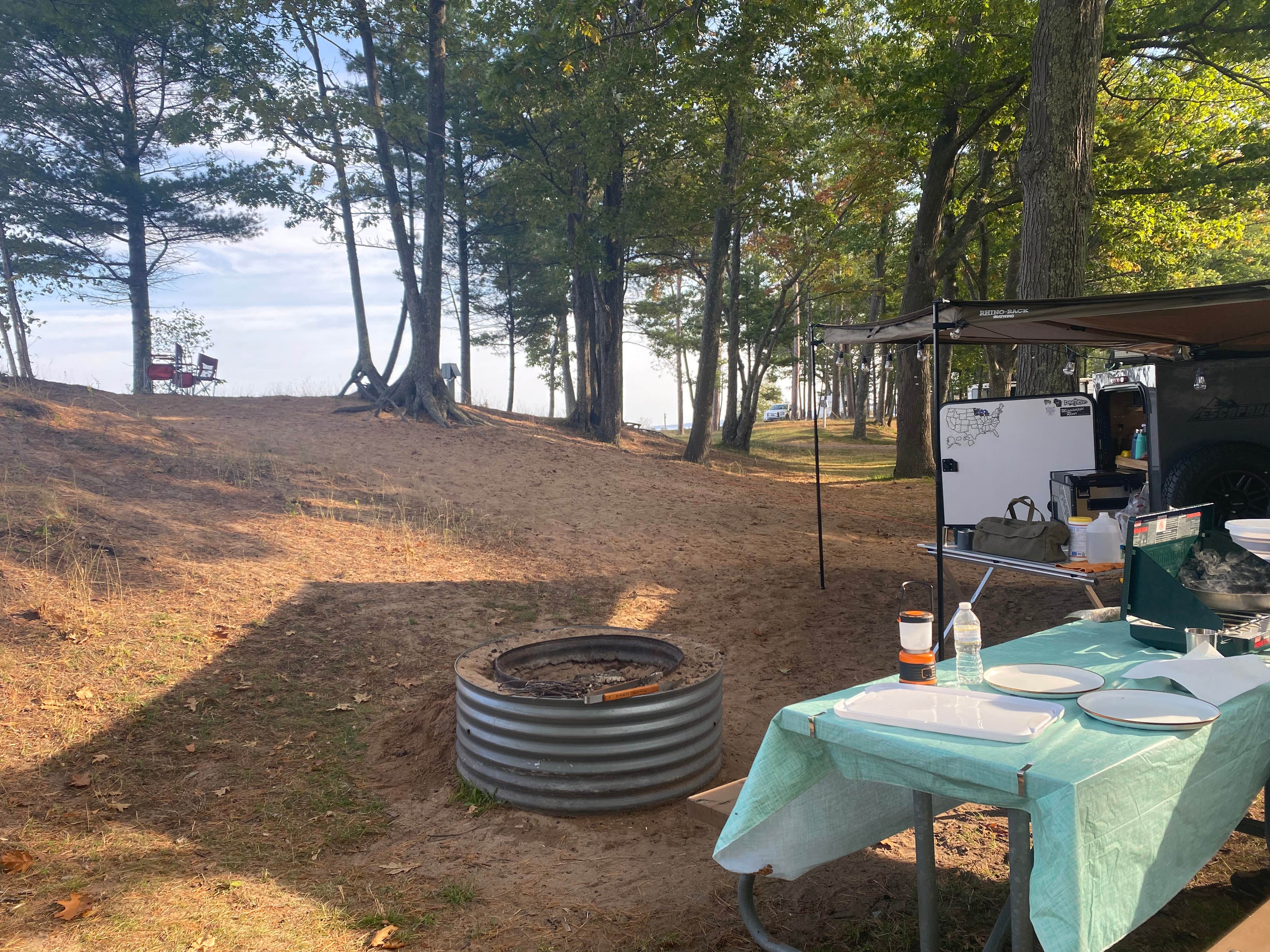 Stacey N.'s photo at McLain State Park Campground near Houghton, MI