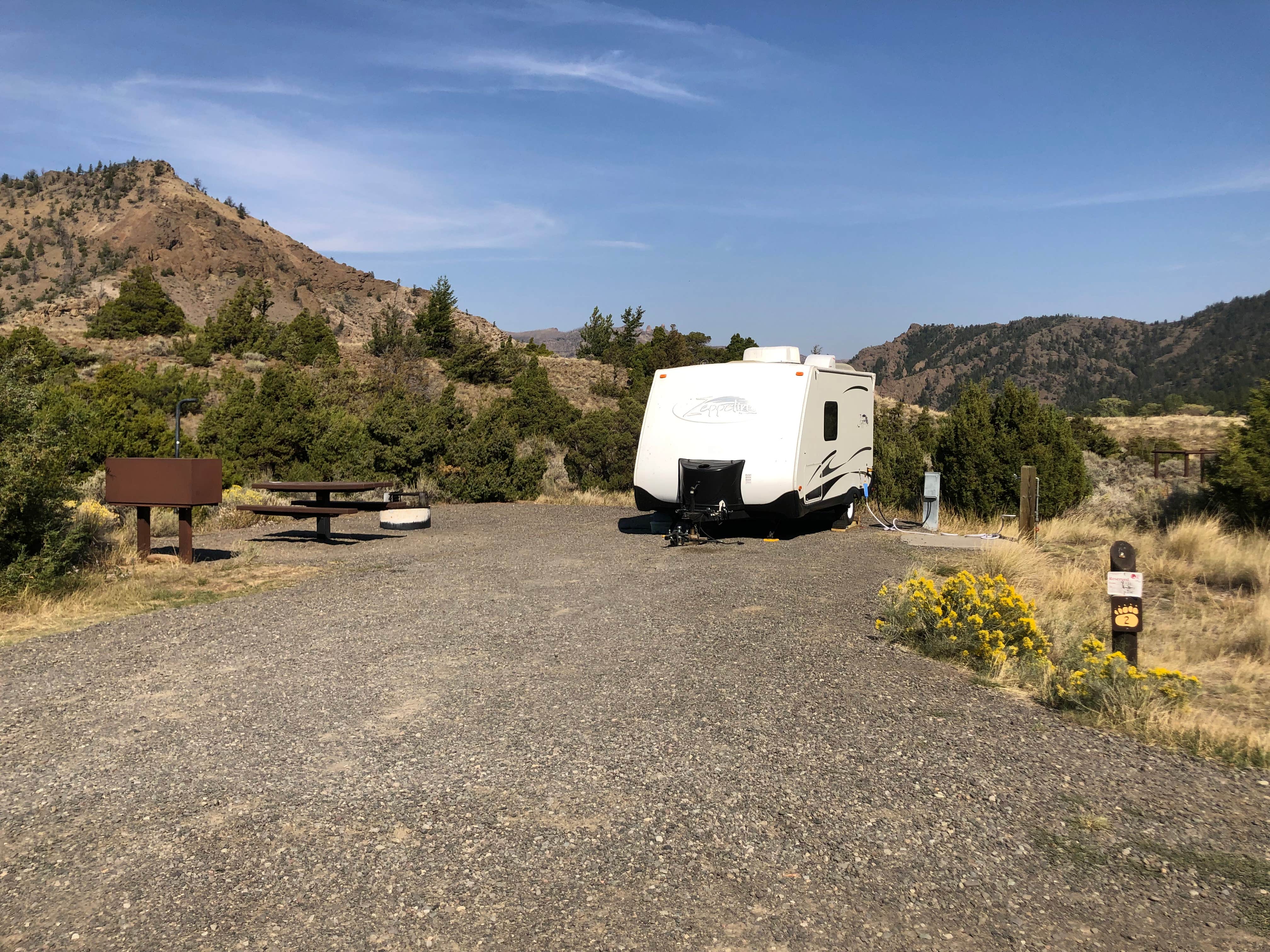 N I.'s photo of rv camping at Rex Hale Campground near Wapiti, WY