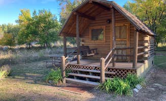Heidi's photo of glamping accommodations at Blue Heron Campground in Nebraska