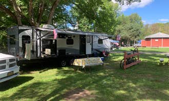 Camping near Crystal Pond at Hogan's Landing: Belvedere Lake Resort, Cherry Valley, New York