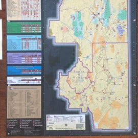 maps at info board