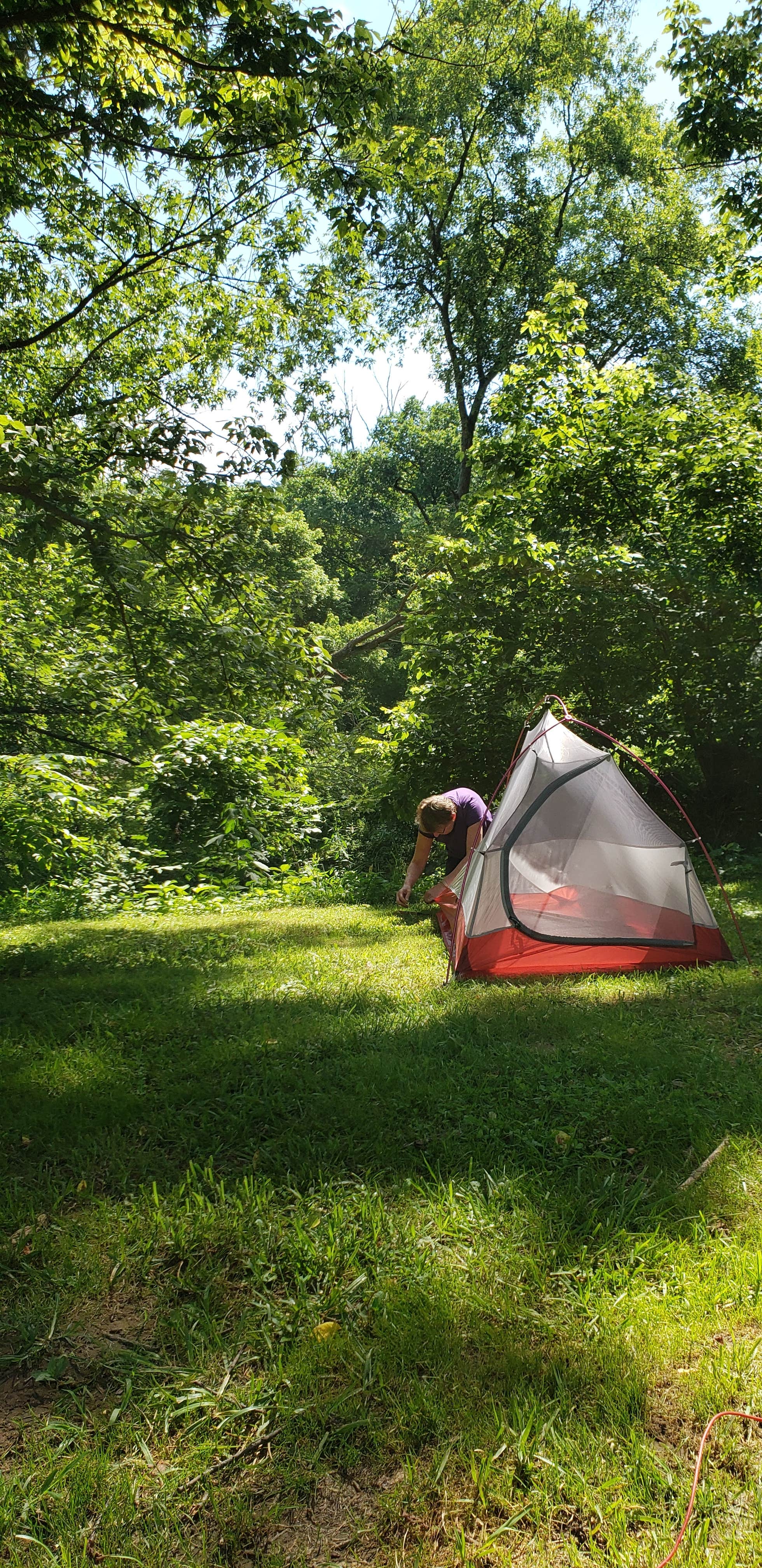 Lindsay S.'s photo at Hocking Hills State Park Campground near Rockbridge, OH