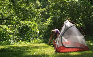 Lindsay S.'s photo at Hocking Hills State Park Campground near Ashville, OH