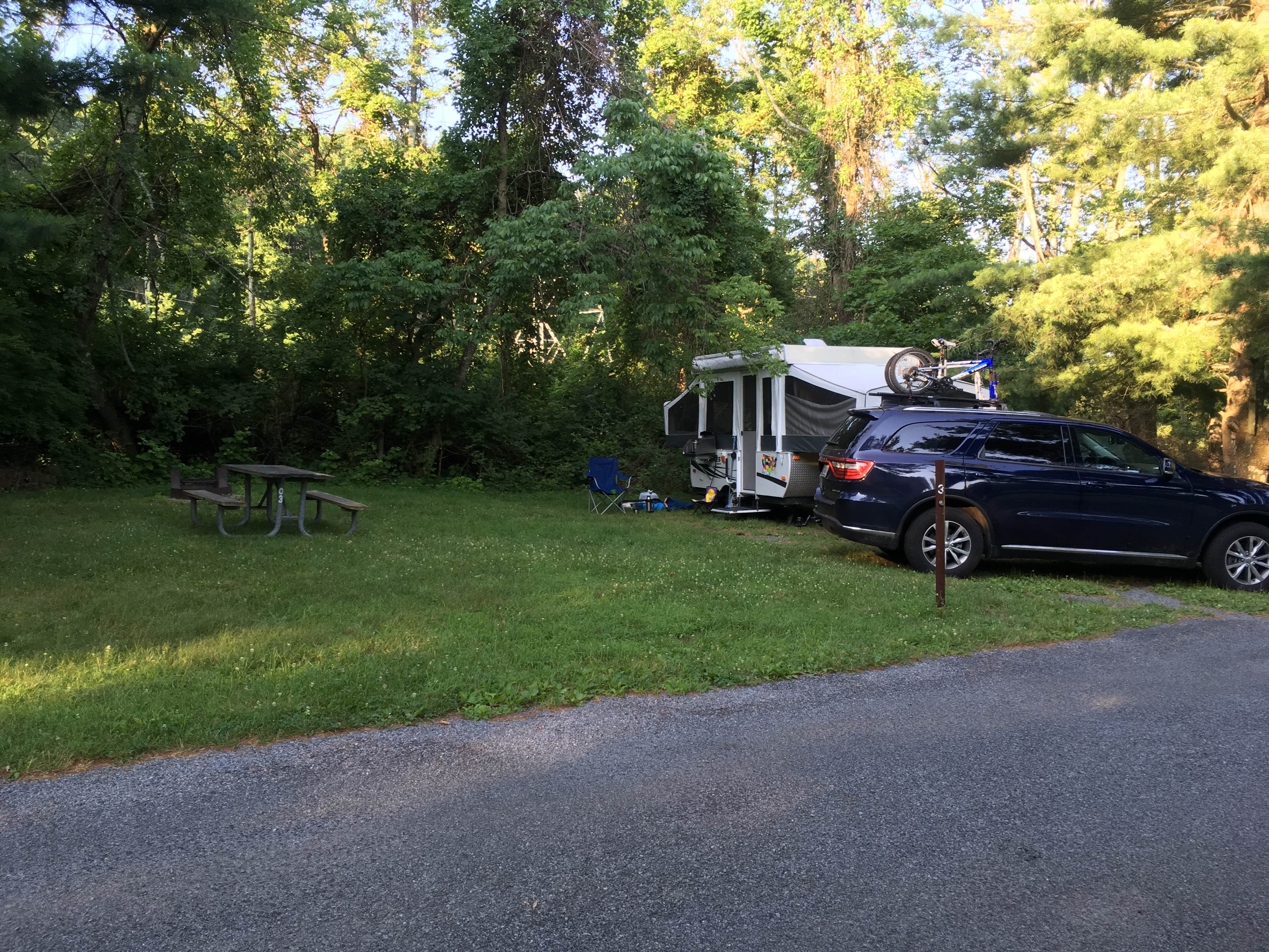 Camper submitted image from Voorhees State Park Campground - 1