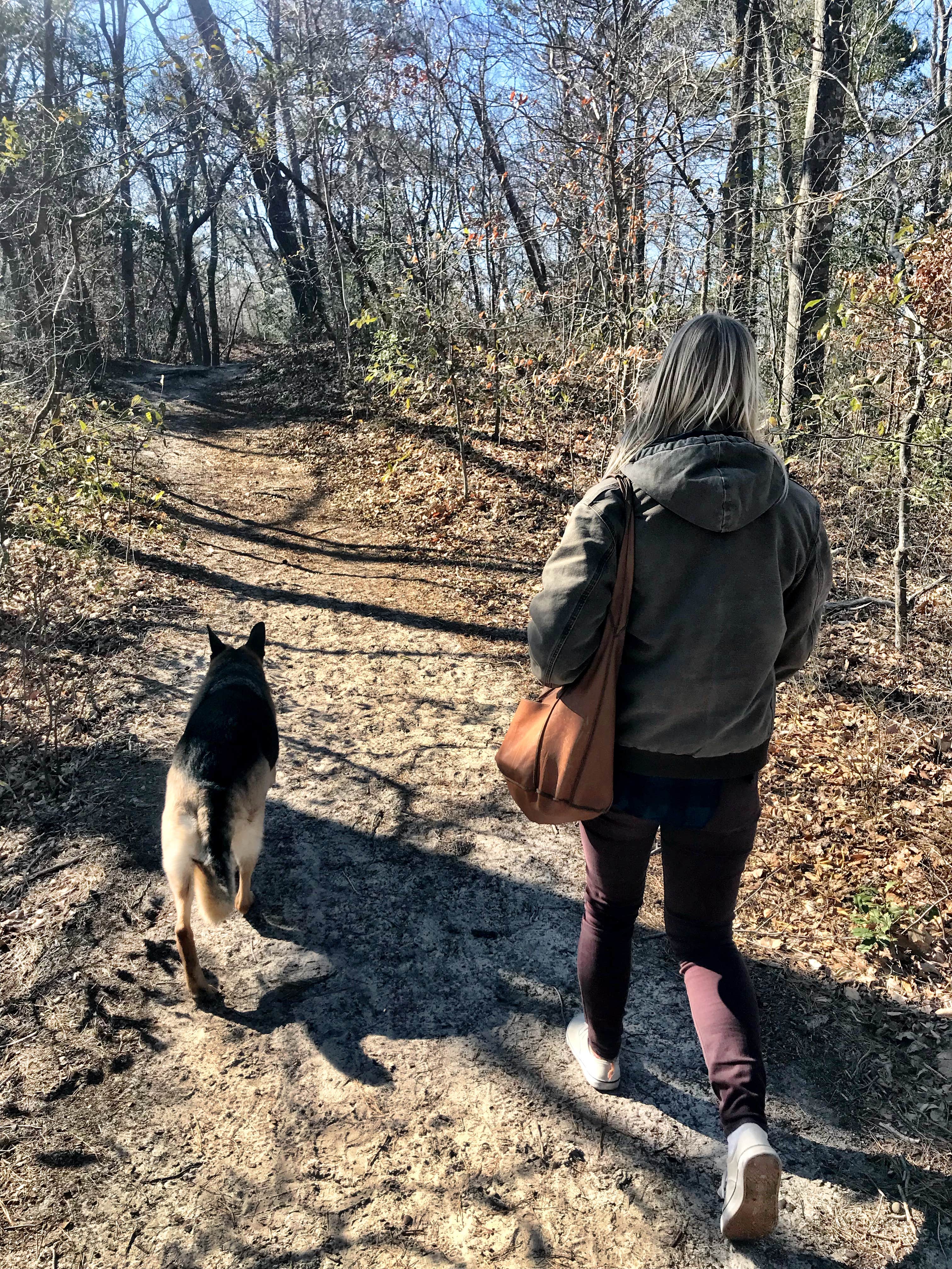 Kristy B.'s photo of camping with pets at First Landing State Park Campground near Newport News, VA