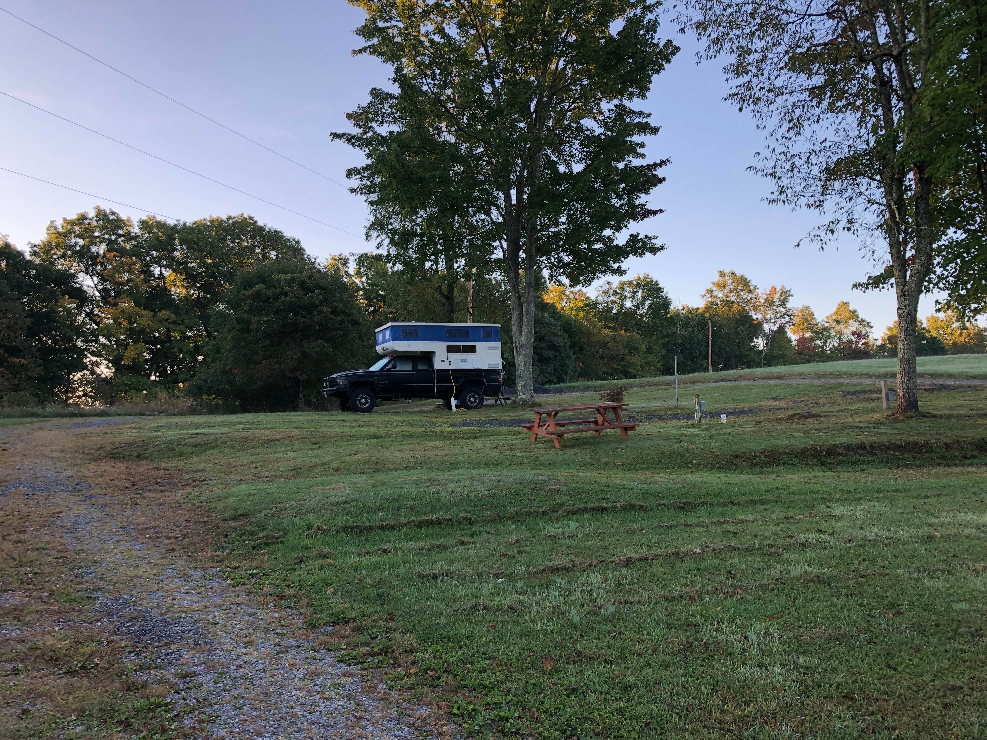 Camper-submitted photo at Shady Rest RV Park near Craigsville, WV