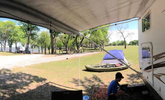 Camping near Boggy Depot State Park Campground: Little Glasses Resort & Marina, Kingston, Oklahoma