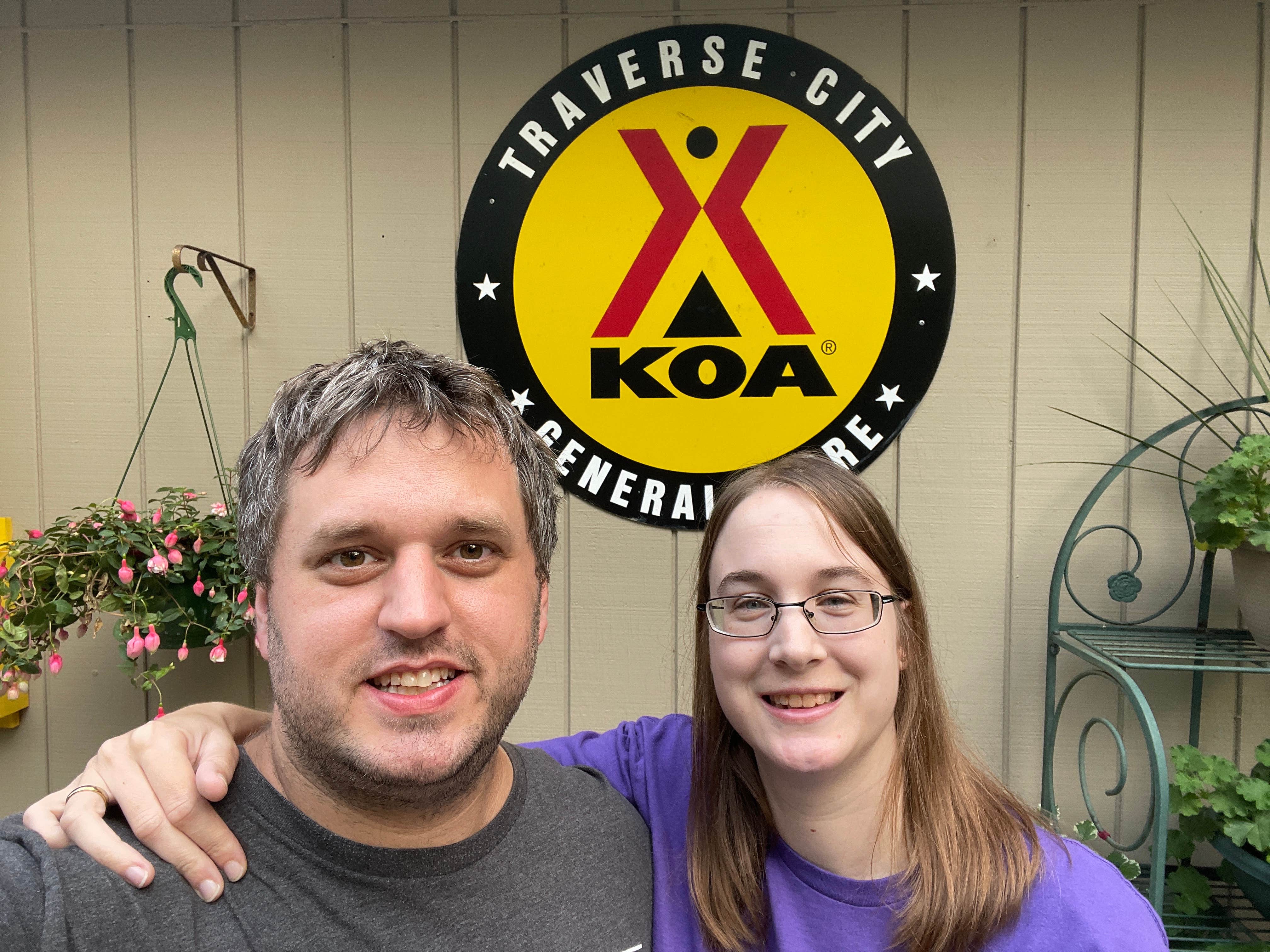 Camper-submitted photo at Traverse City KOA near South Boardman, MI