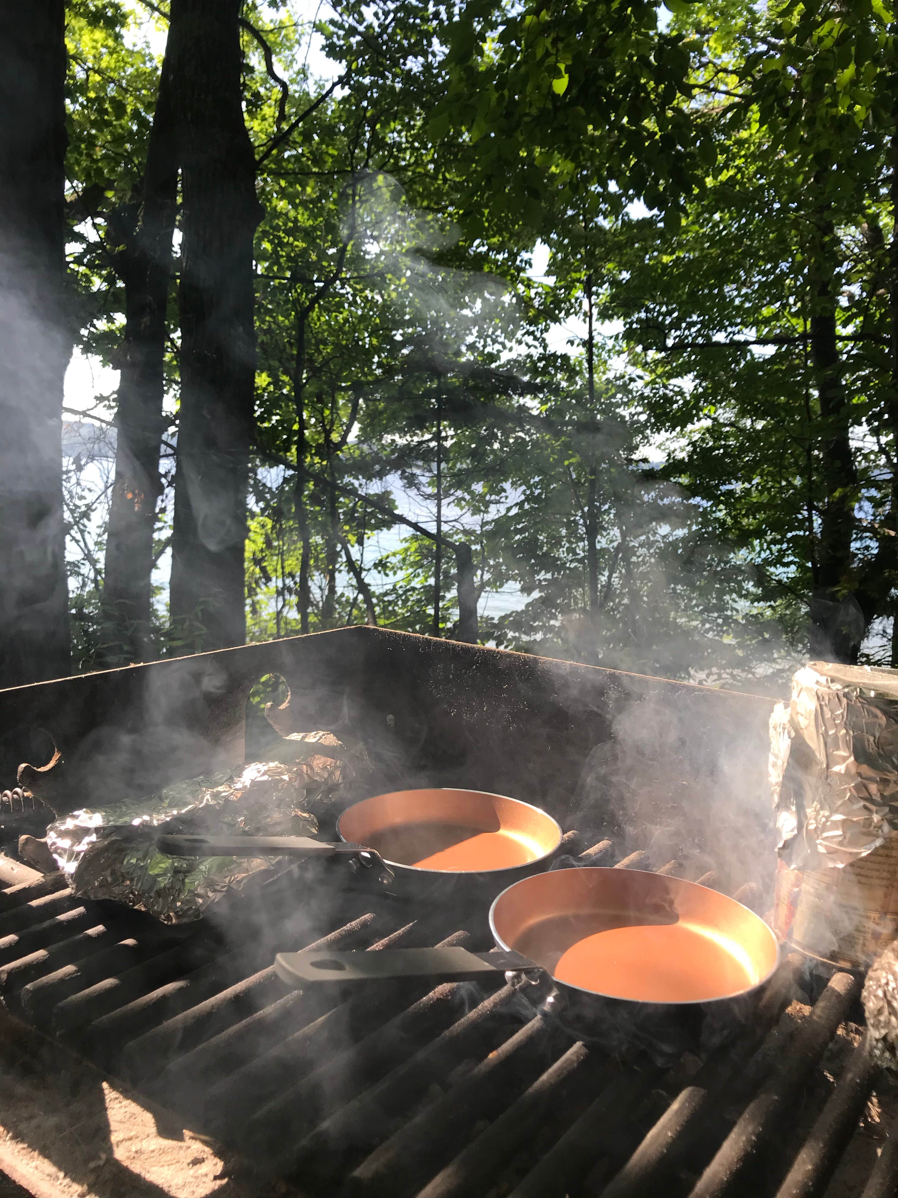 Camper-submitted photo at Power Island County Park Primitive Campsites near Kingsley, MI
