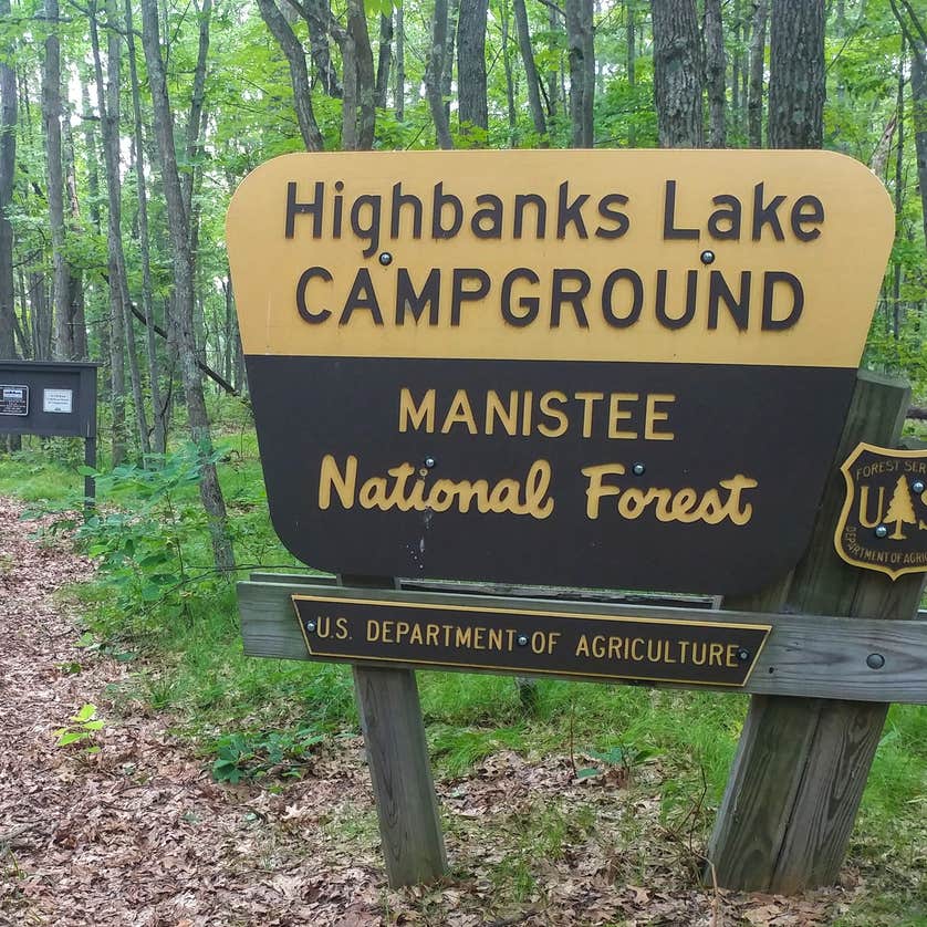 Highbank Lake Campground Bitely, MI