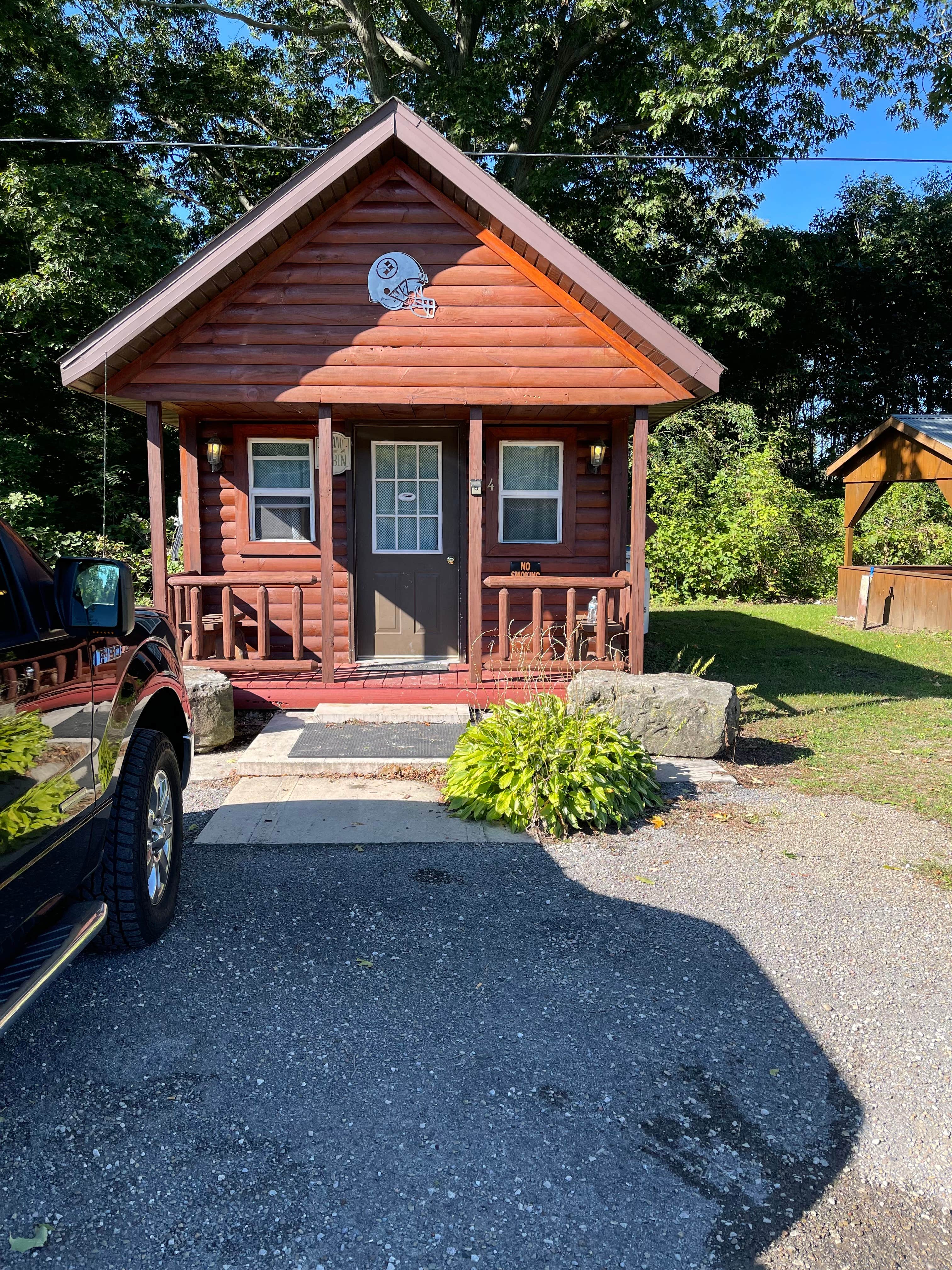 Erik M.'s photo of a cabin at Uncle Johns Elk Creek Campground near Corry, PA