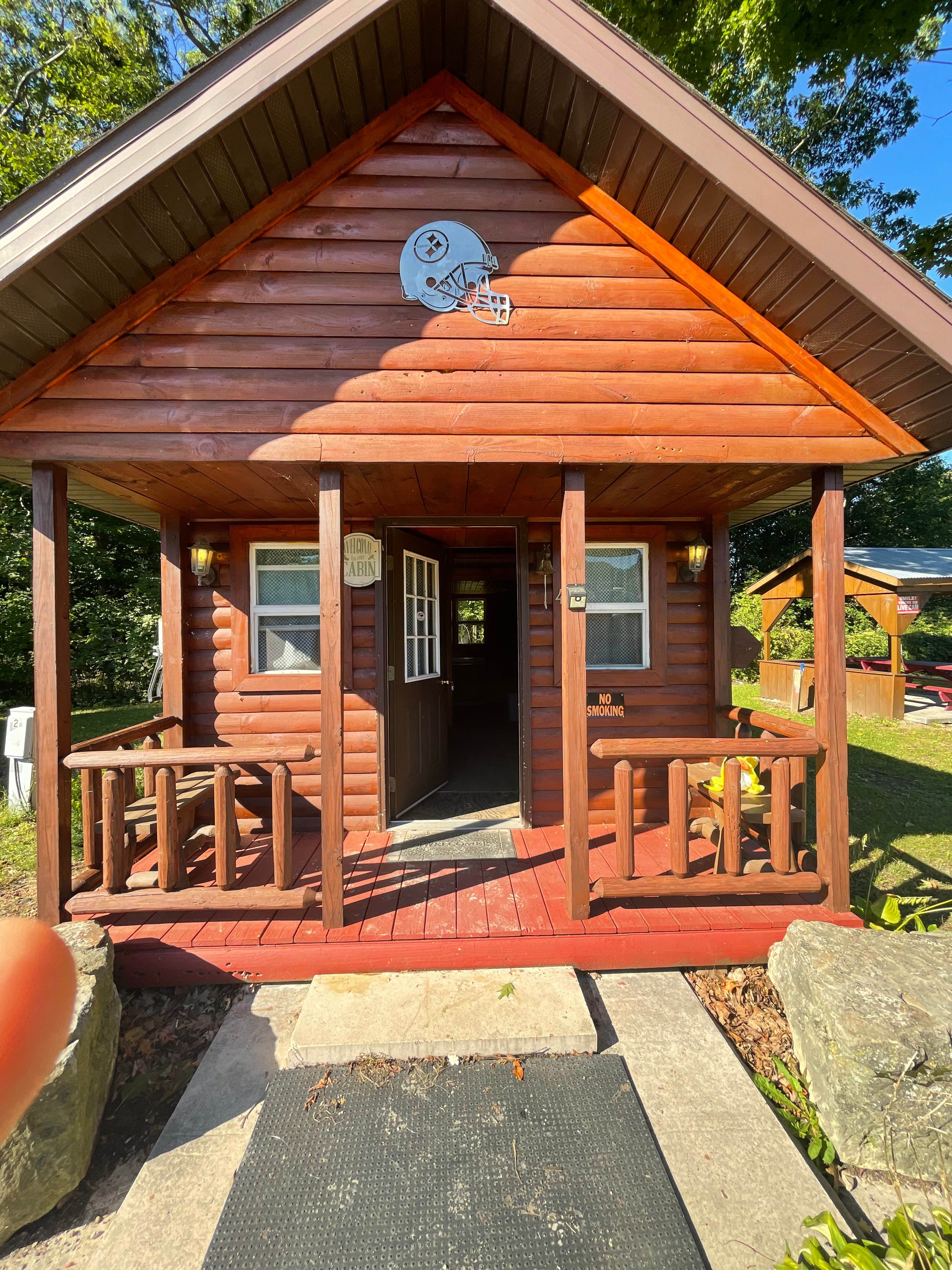 Erik M.'s photo of a cabin at Uncle Johns Elk Creek Campground near Meadville, PA