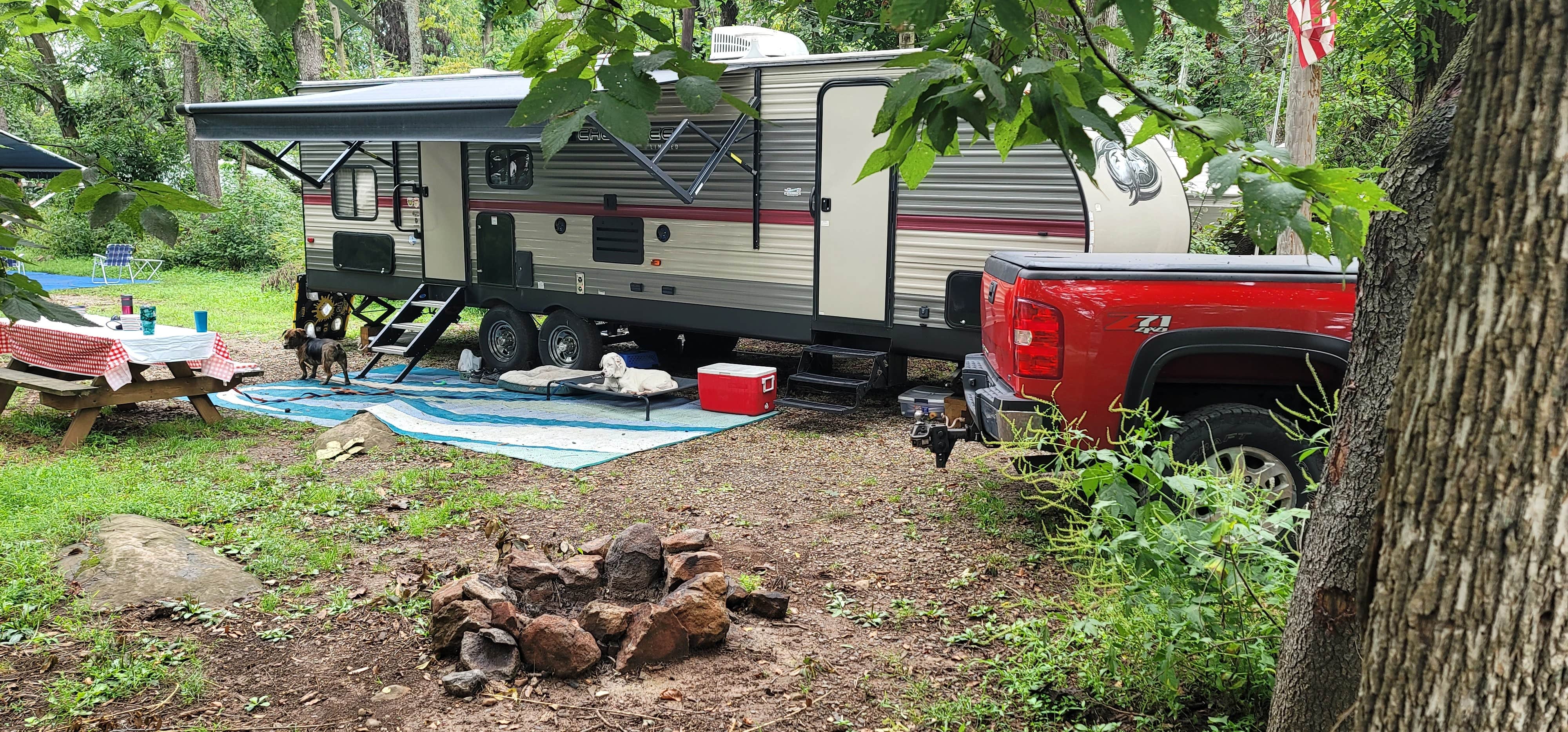 Kevin R.'s photo of rv camping at Granite Hill Camping Resort near Boonsboro, MD