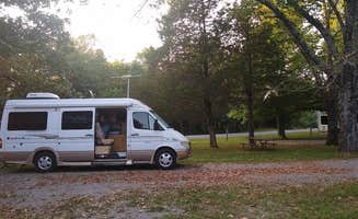 Glenda's photo of rv camping at Deer Ridge Campground — Ferne Clyffe State Park near Pomona, IL