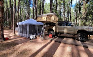 B O.'s photo of rv camping at Ponderosa Campground (AZ) Tonto National Forest near Kohls Ranch, AZ