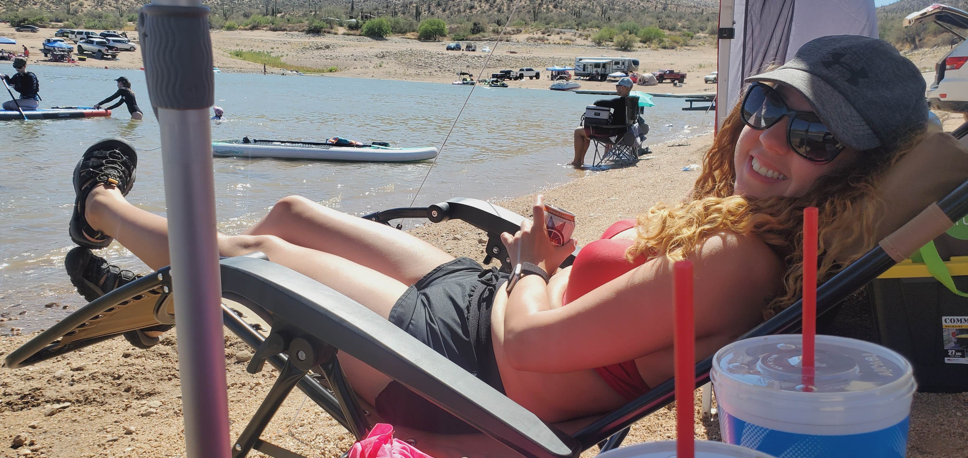 Camping near Needlerock Road Dispersed: SB Cove Shoreline Area, Rio Verde, Arizona