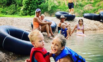 Camping near Gone Fishin’ RV Park: Son’s Blue River Camp, Lockhart, Texas